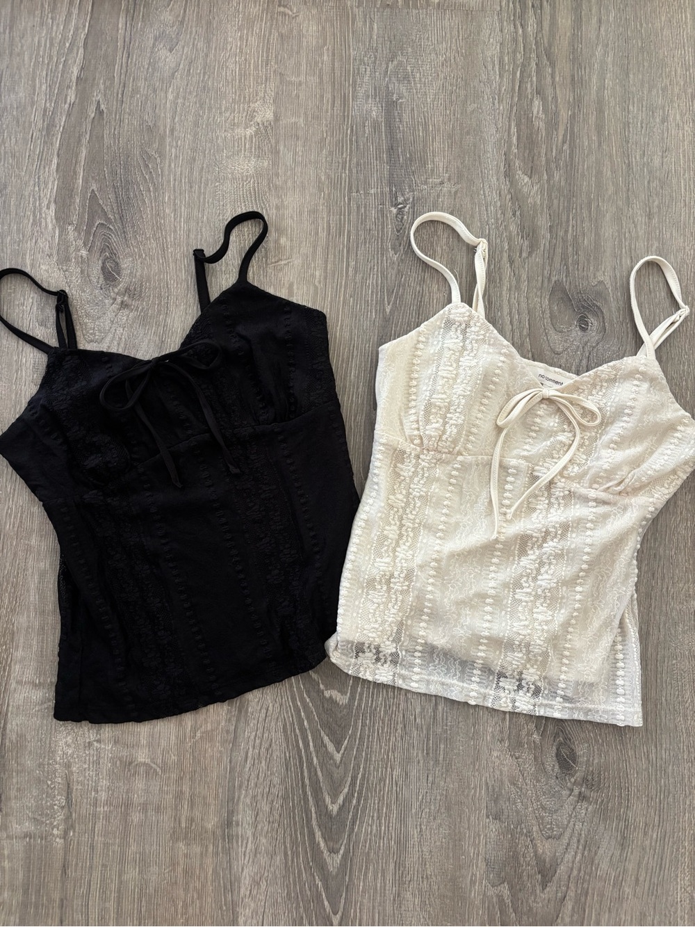 Lace Crop Tank Top Bundle (S)